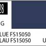 Краска на растворителе художественная MR.HOBBY C328 BLUE FS15050 (Глянцевая) 10мл.