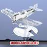 Набор для постройки 3D модели истребитель Junkers D-1, 1:160.