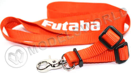Ремешок для передатчика оранжевого цвета с логотипом FUTABA - фото 1
