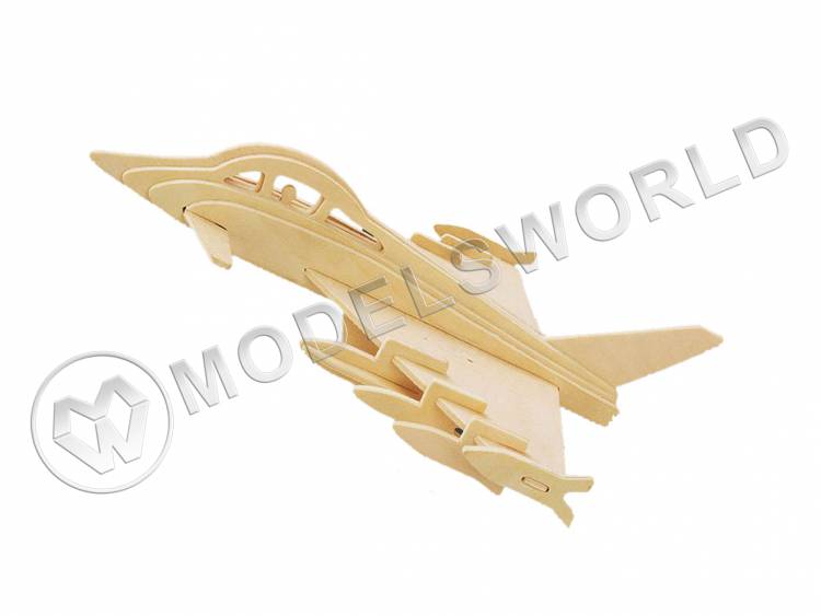 Сборная деревянная модель Истребитель "Тайфун" - фото 1
