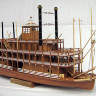 Набор для постройки модели парохода MISSISSIPPI 1870. Масштаб 1:100