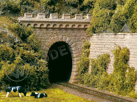 Портал туннеля. Масштаб H0 - фото 1