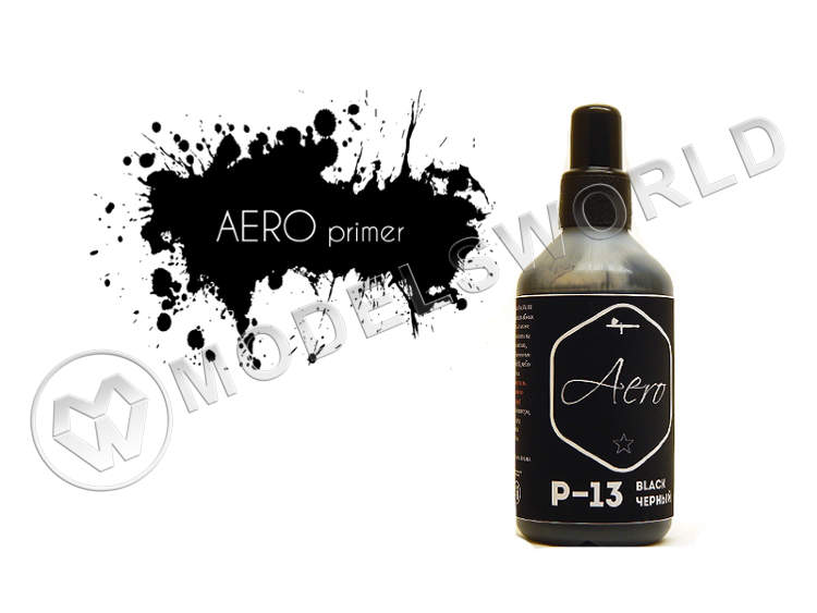 Грунт Aero черный (black primer) Pacific88, 100 мл - фото 1