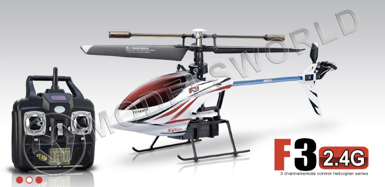 Радиоуправляемая модель вертолета Syma F3 2.4G (4-х канальный) - фото 1