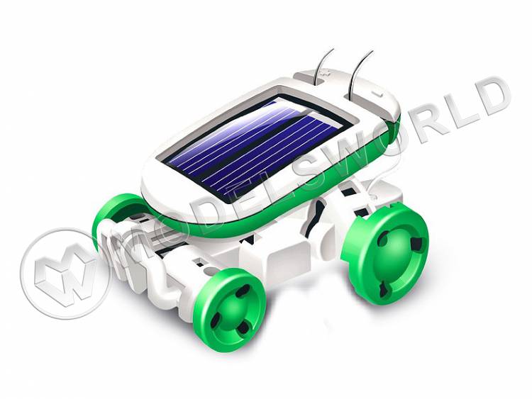 Конструктор игровой набор «Солнцебот», 6 в 1, работает от солнечной батареи - фото 1