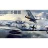 Склеиваемая пластиковая модель Немецкий истребитель Messerschmitt Bf 109G-6. Масштаб 1:72