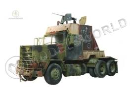 Склеиваемая пластиковая модель Американский тягач M915 Gun Truck. Масштаб 1:35