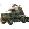 Склеиваемая пластиковая модель Американский тягач M915 Gun Truck. Масштаб 1:35