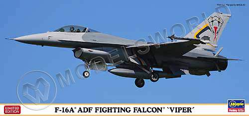 Склеиваемая пластиковая модель самолета F-16A ADF Fighting Falcon Viper. Масштаб 1:72 - фото 1