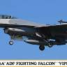 Склеиваемая пластиковая модель самолета F-16A ADF Fighting Falcon Viper. Масштаб 1:72