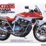 Склеиваемая пластиковая модель мотоцикла Suzuki GSX1100S Katana `Custom Tuned`. Масштаб 1:12