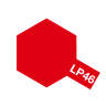 Лаковая краска металлик Tamiya LP-46 Pure Metallic Red, 10 мл