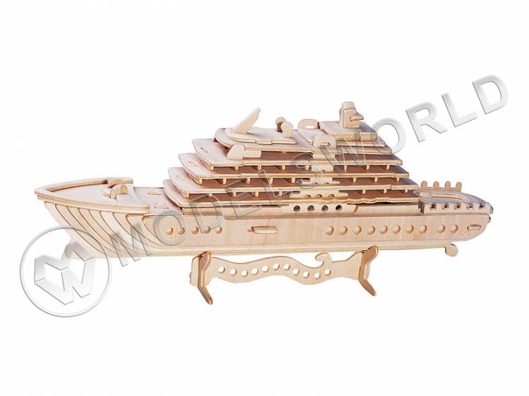 Сборная деревянная модель Круизный лайнер - фото 1