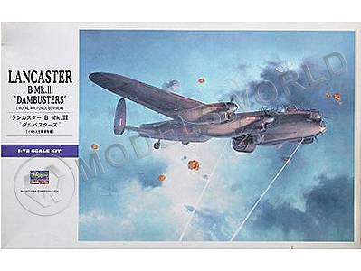 Склеиваемая пластиковая модель самолета Lancaster B Mk.III Dambusters. Масштаб 1:72 - фото 1