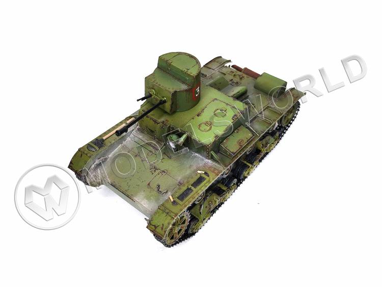 Готовая модель Советского легкого танка ОТ-26 в масштабе 1:35 - фото 1