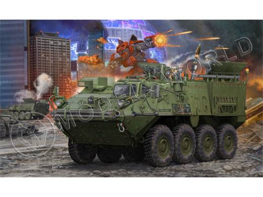 Склеиваемая пластиковая модель M1129 Stryker Mortar Carrier Vehicle MC-A. Масштаб 1:35