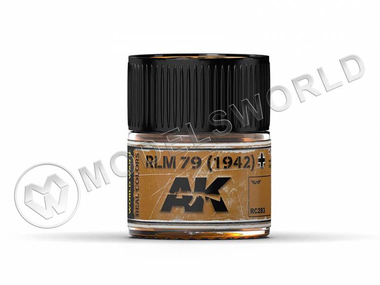 Акриловая лаковая краска AK Interactive Real Colors. RLM 79 (1942). 10 мл - фото 1