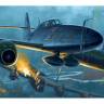 Склеиваемая пластиковая модель Немецкий самолет Me.262 B-1a/U1. Масштаб 1:48