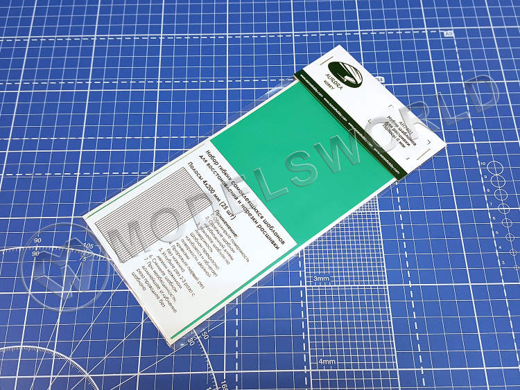Набор самоклеющихся шаблонов для расшивки, полосы 4 мм, 25 шт - фото 1