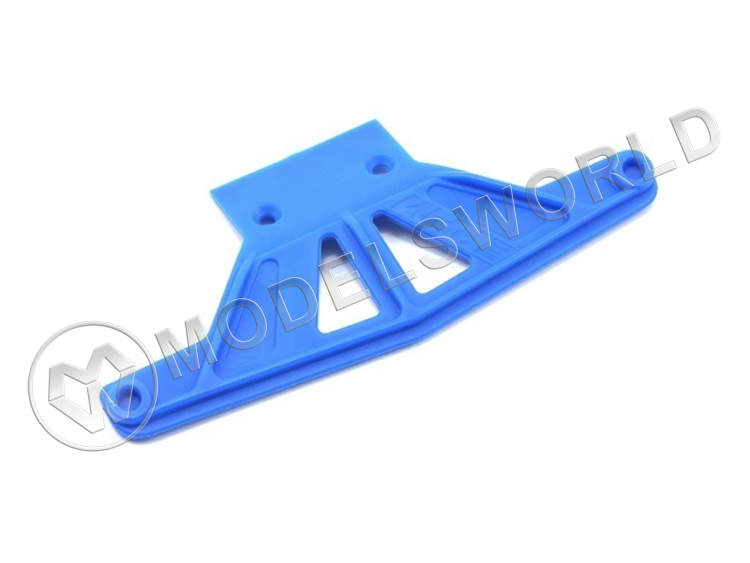 Увеличенный и усиленный передний бампер (синий) RPM 1/10 - фото 1