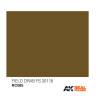 Акриловая лаковая краска AK Interactive Real Colors. Field Drab FS 30118. 10 мл