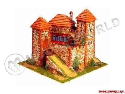 Набор для постройки архитектурного макета Средневекового замка COREVA №6. Масштаб 1:65 - фото 1