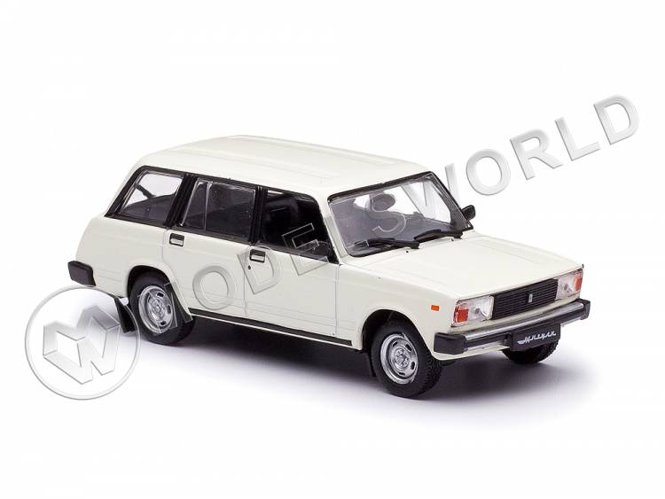 Готовая модель автомобиль ВАЗ-2104 Жигули Де Агостини. Масштаб 1:43 - фото 1