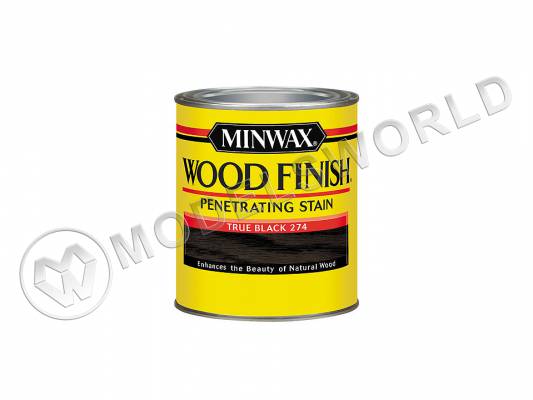 Морилка MinWax Wood Finish, черный, 237 мл