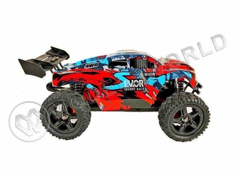 Радиоуправляемая модель автомобиля трагги Remo Hobby S EVO-R Brushless UPGRADE 4WD 2.4G 1/16 RTR - фото 1