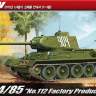 Склеиваемая пластиковая модель танка T-34/85 "№112 Factory Production". Масштаб 1:35