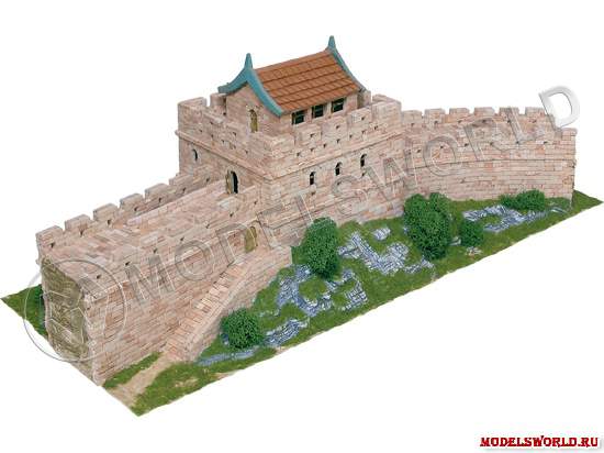 Набор для постройки архитектурного макета Великой китайской стены. Масштаб 1:100 - фото 1