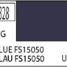 Краска водоразбавляемая художественная MR.HOBBY  BLUE FS15050 (Глянцевая) 10мл.