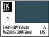 Краска на растворителе художественная MR.HOBBY C339 ENGINE GRAY FS16081 (Глянцевая) 10мл.