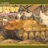 Склеиваемая пластиковая модель Немецкая САУ Hetzer Command Version. Масштаб 1:35