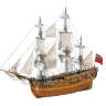 Набор для постройки модели ENDEAVOUR английский барк, корабль капитана Кука. Масштаб 1:60