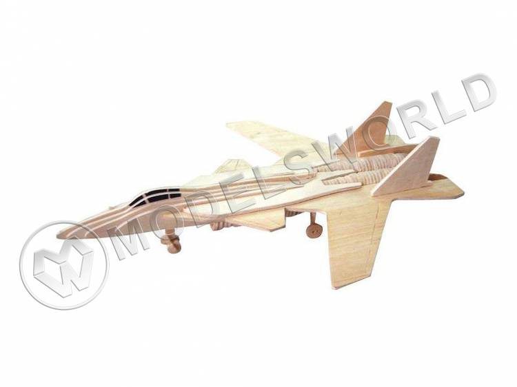 Сборная деревянная модель Палубный истребитель - фото 1
