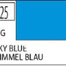 Краска водоразбавляемая художественная MR.HOBBY SKY BLUE (Глянцевая) 10мл.