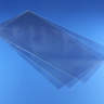 Прозрачный пластик 0.38 мм, 2 листа 15х30 см