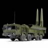 Склеиваемая пластиковая модель Оперативно-тактический ракетный комплекс "Искандер-М". Подарочный набор. С красками. Масштаб 1:72