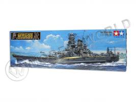 Склеиваемая пластиковая модель Японский линкор Musashi. Масштаб 1:350