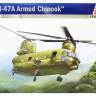 Склеиваемая пластиковая модель ACH-47A Armed Chinook. Масштаб 1:48