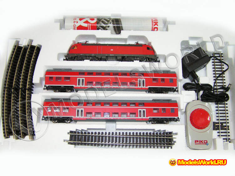 Стартовый набор модельной железной дороги «Express DB» DB AG, аналоговый - фото 1