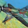 Склеиваемая пластиковая модель самолет Bf109 K-4 "Hartmann's Final Combat". Масштаб 1:72