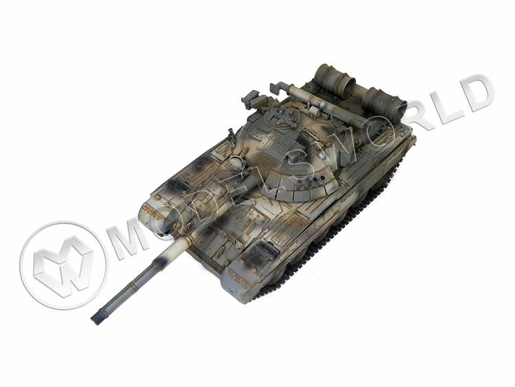 Готовая модель основной боевой танк Т-80У в масштабе 1:35 - фото 1