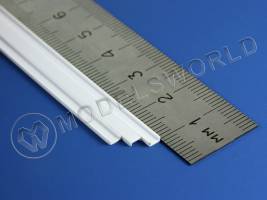 Швеллер пластиковый 3.2х1 мм, 4 шт