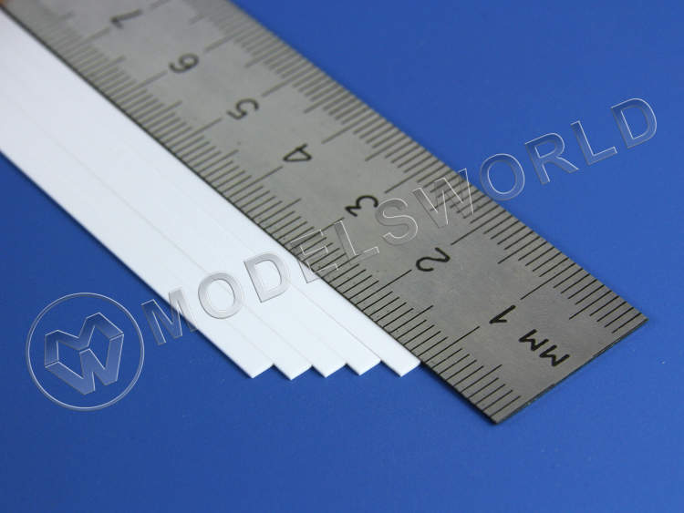Полоска пластиковая 0.5х2.5 мм, 10 шт - фото 1