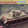 Склеиваемая пластиковая модель немецкий командный танк  Pz.Bef.Wg.IV Ausf.J. Масштаб 1:35
