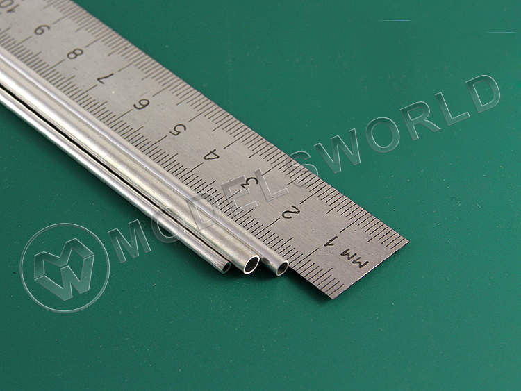 Ассортимент гибких алюминиевых трубок 2.3 мм, 3.15 мм, 4 мм, 3 шт - фото 1