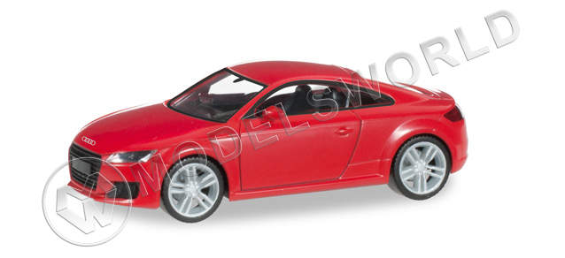 Модель автомобиля Audi TT Coupe, красный. H0 1:87 - фото 1
