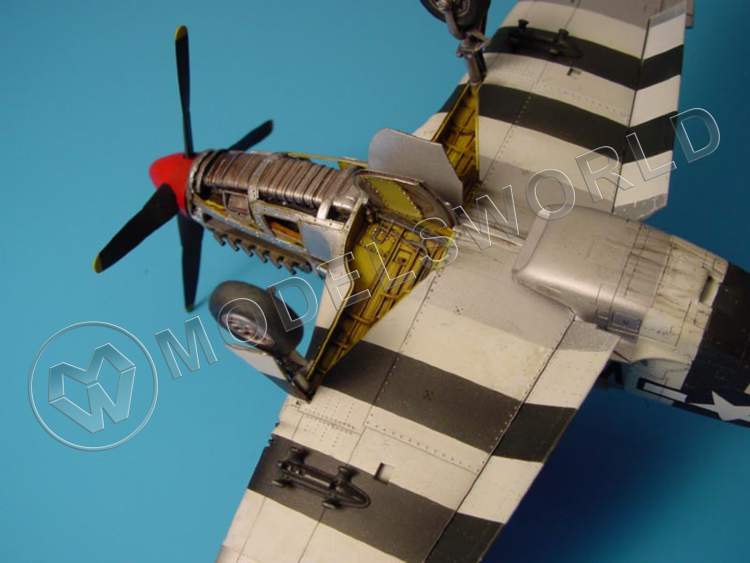 Конверсионный набор P-51B/C Mustang wheel bays TAMIYA 1:48. - фото 1